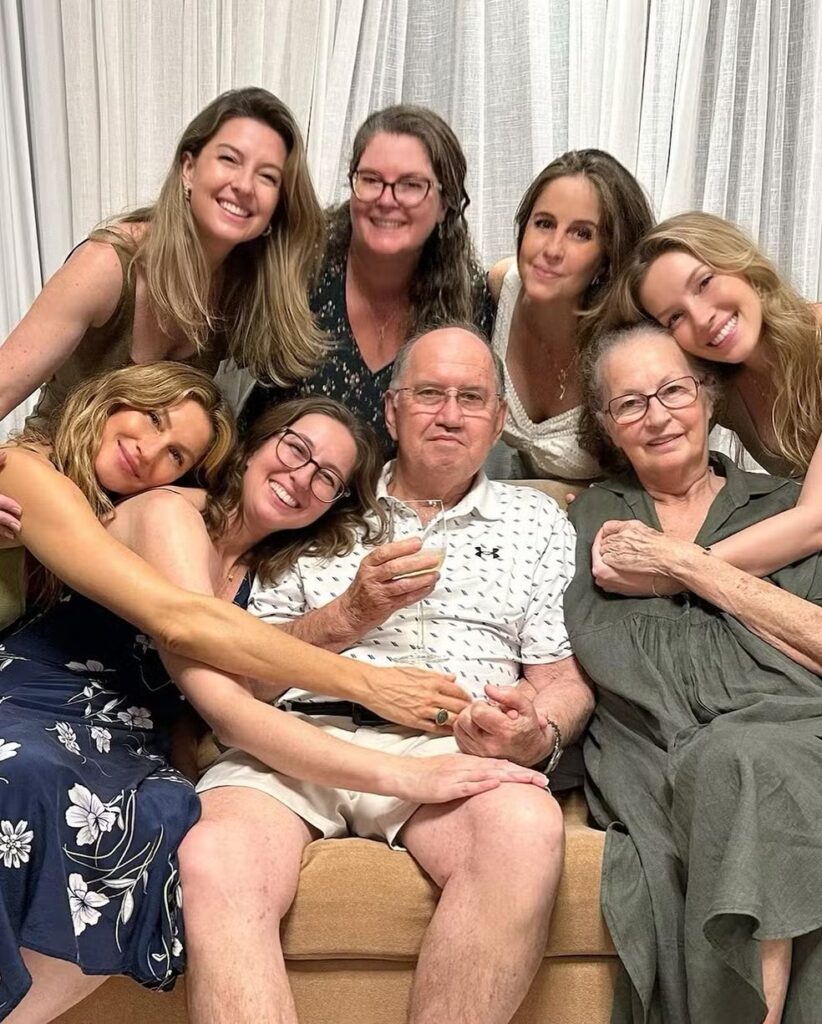 Gisele Bündchen e família 